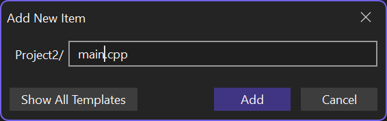 Add main.cpp